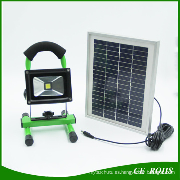 Reflector solar de alta calidad del control ligero LED 10W con el panel accionado solar